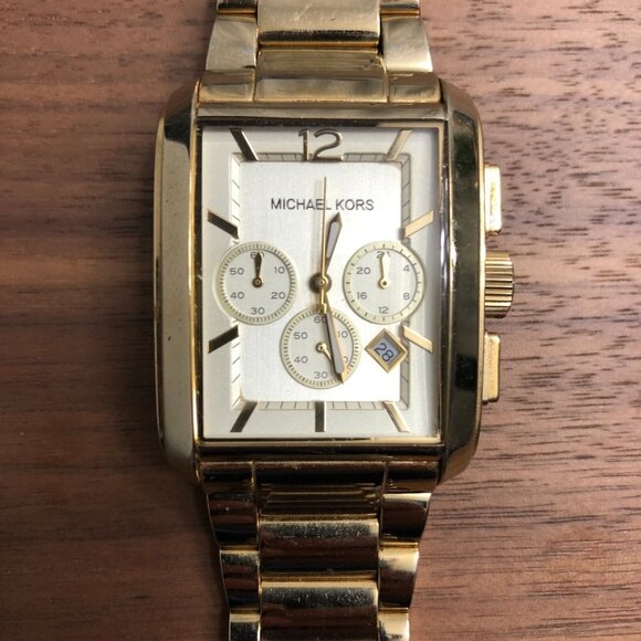 Michael Kors Womens MK5112 Gold Stainless Steel Link Bracelet READ DESCRIPTION - Picture 2 of 5